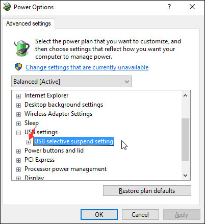 Usb settings что это