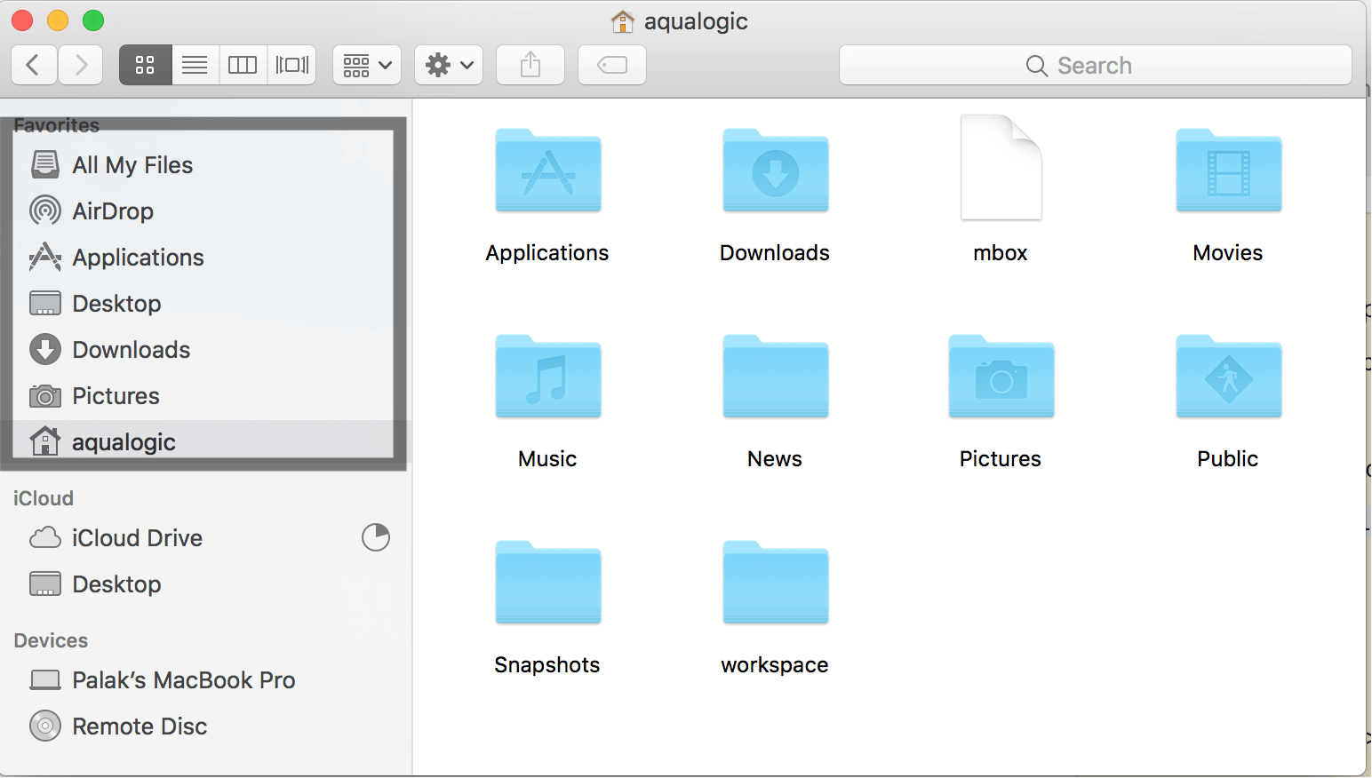 find documents on mac