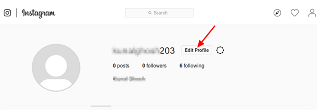 edit profile instagram