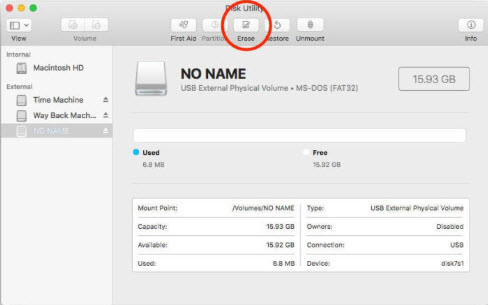 erase process has failed mac sd card