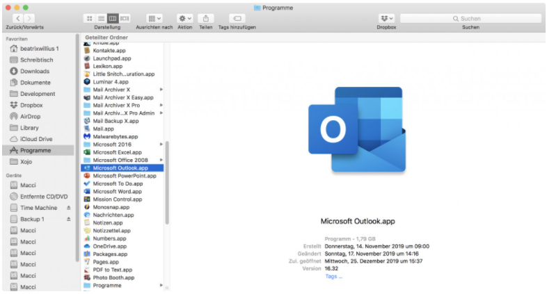 sync outlook contacts with mac address book