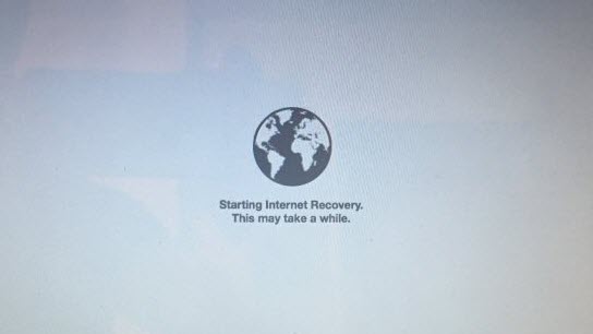 how long does it take for internet recovery mac