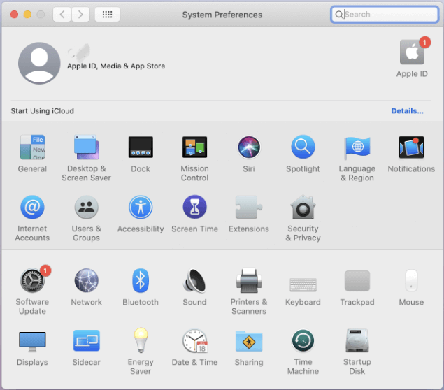 mac system preferences is trying to turn off find my mac