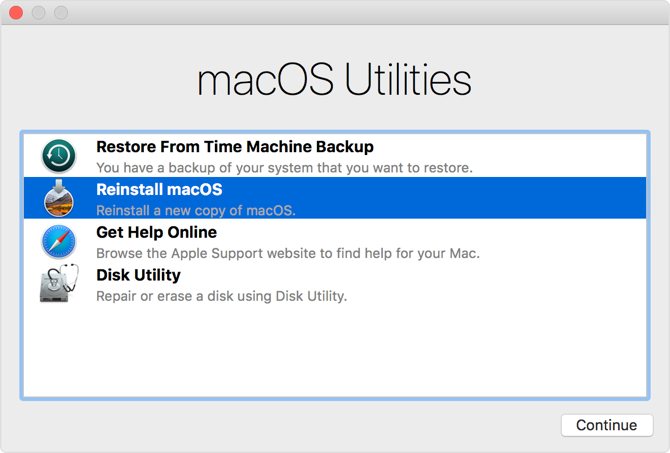 downgrade mac os without time machine