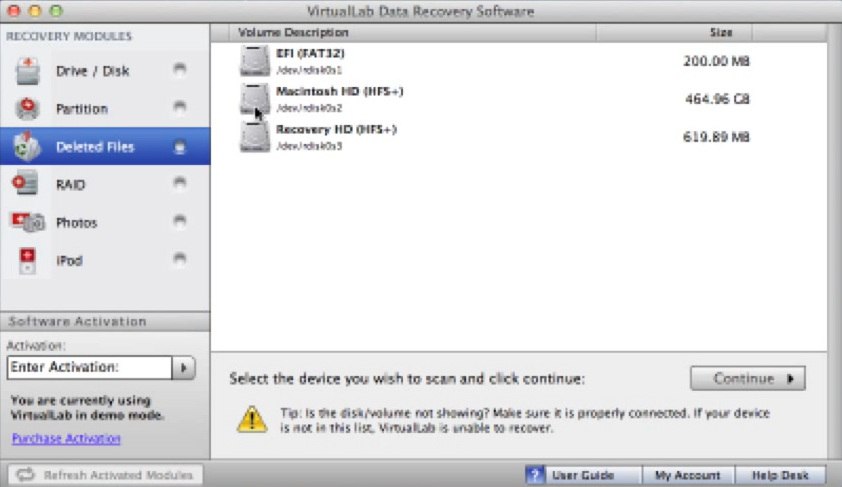recuva data recovery software mac