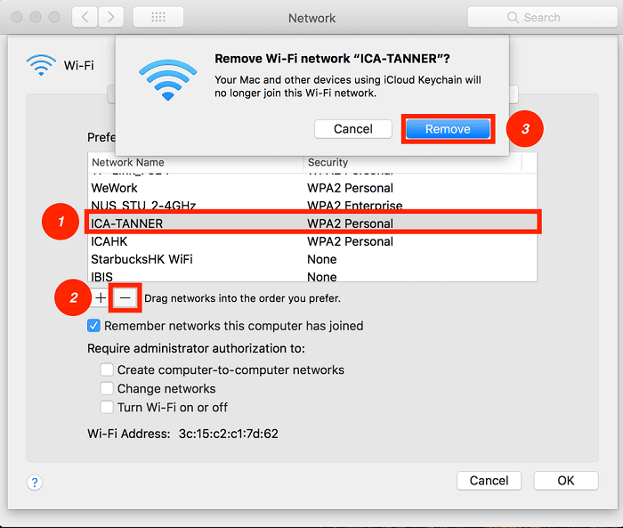 how to fix no internet connection mac