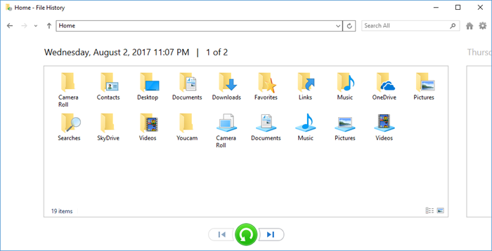 inkpad notepad restore history