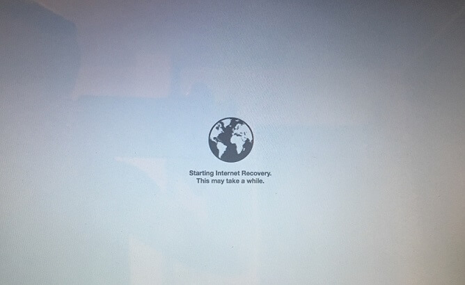 starting internet recovery