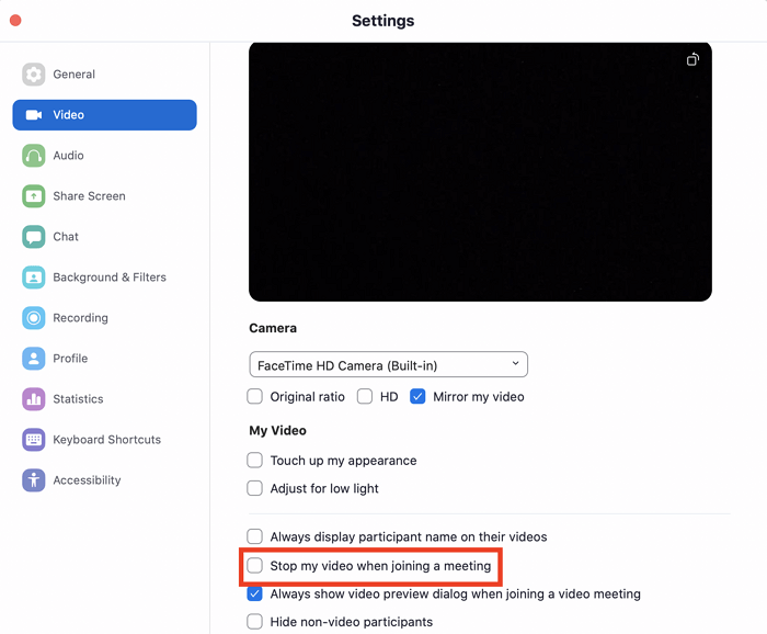 Fix Zoom Camera Not Working on Mac