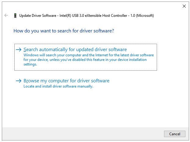 update driver for micro sd card