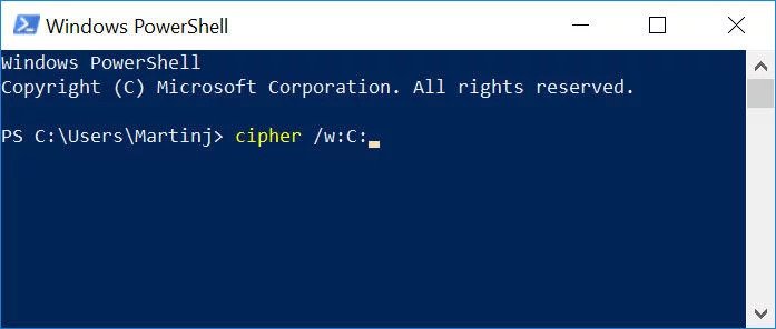 windows-cipher