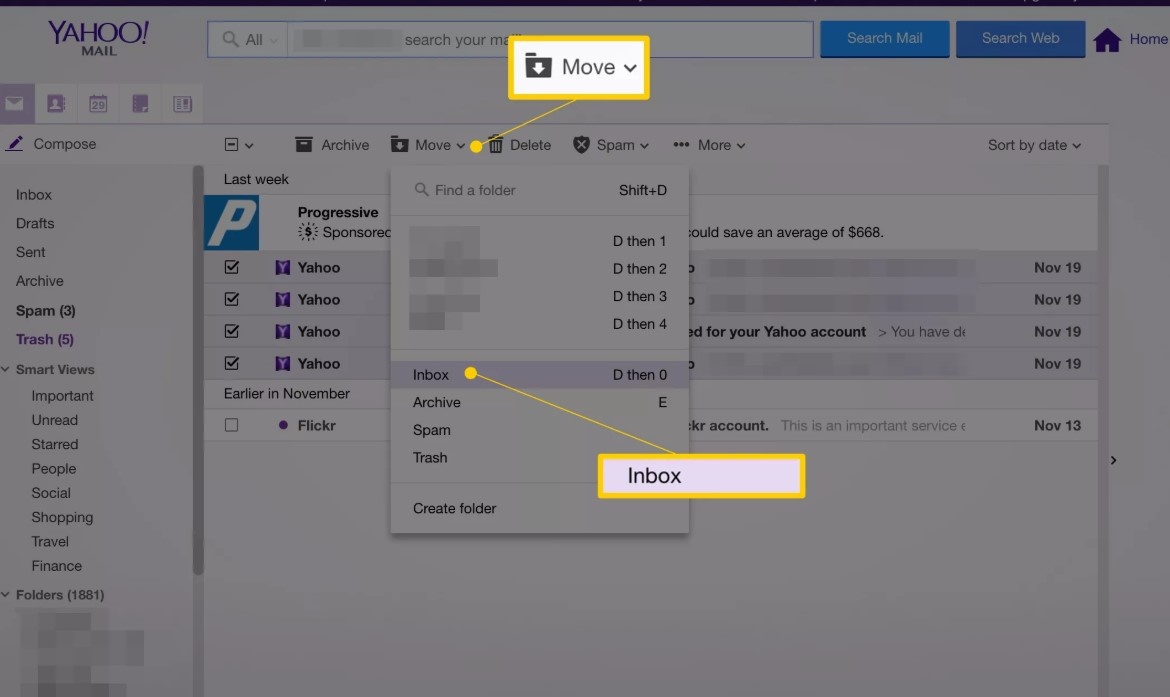 Yahoo mail entwurf wiederherstellen