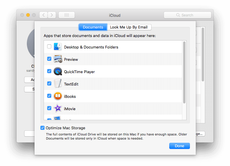 get back documents folder mac