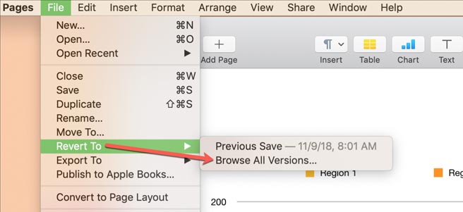 what is the latest version of pages for mac