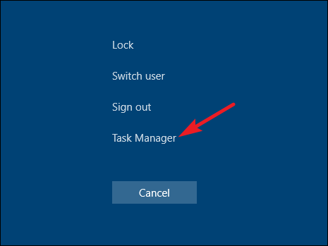 preference manager windows ctrl alt delete