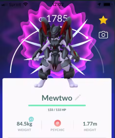 armored mewtwo 2th rarest pokemon
