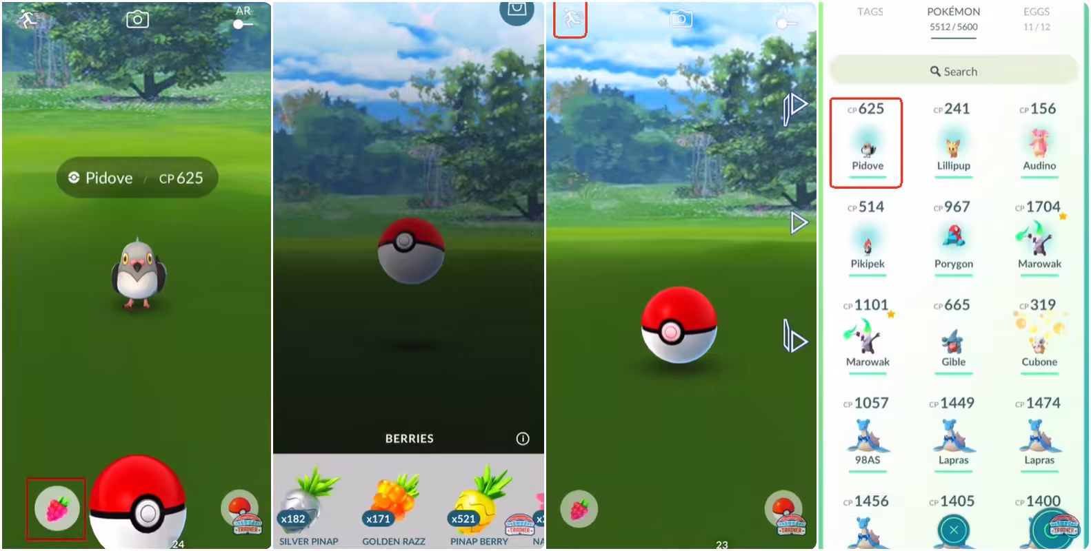 pokemon go fast catching trick