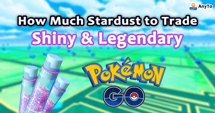 how much stardust to trade shiny