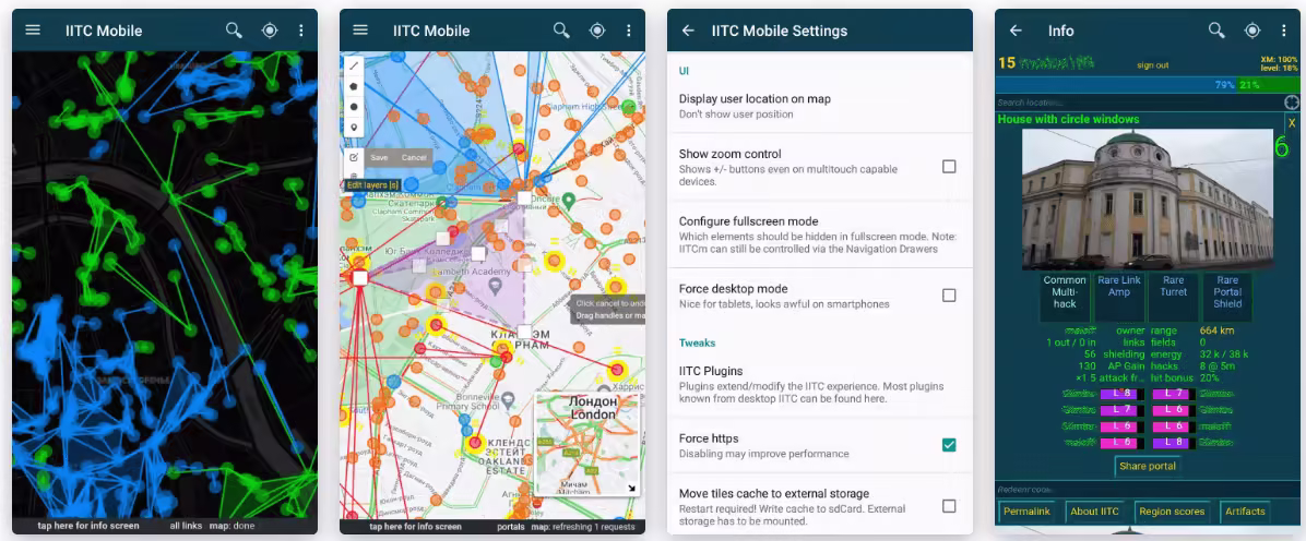 iitc pokestop map