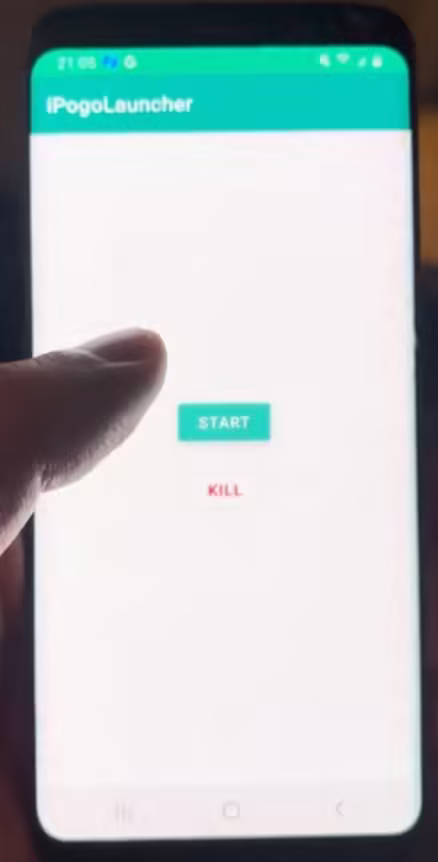 ipogo launcher start kill