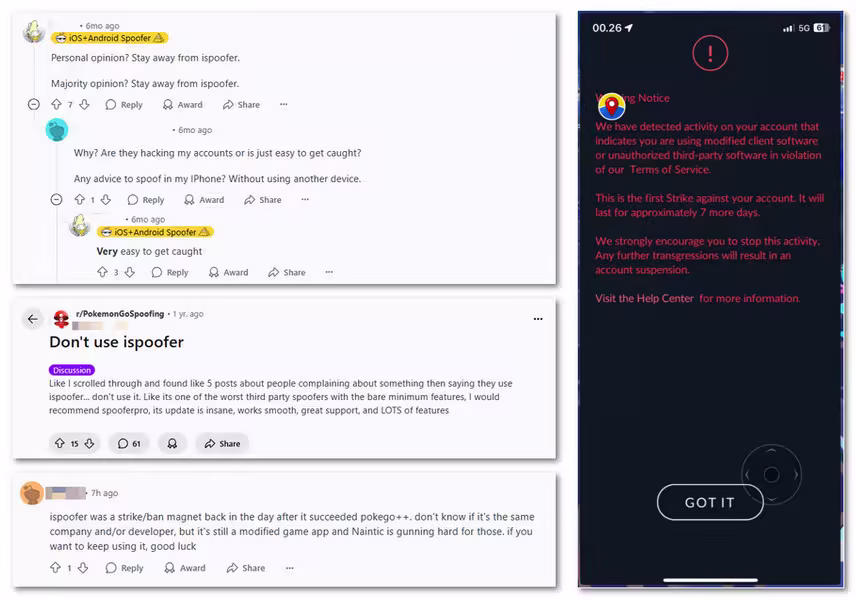 is ispoofer safe