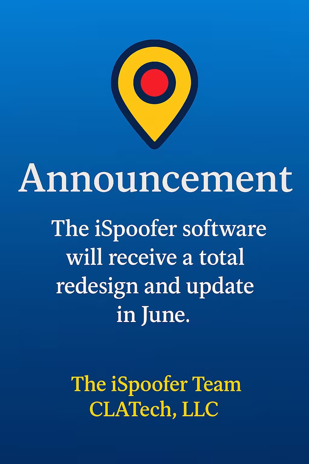 ispoofers announcement on x in may