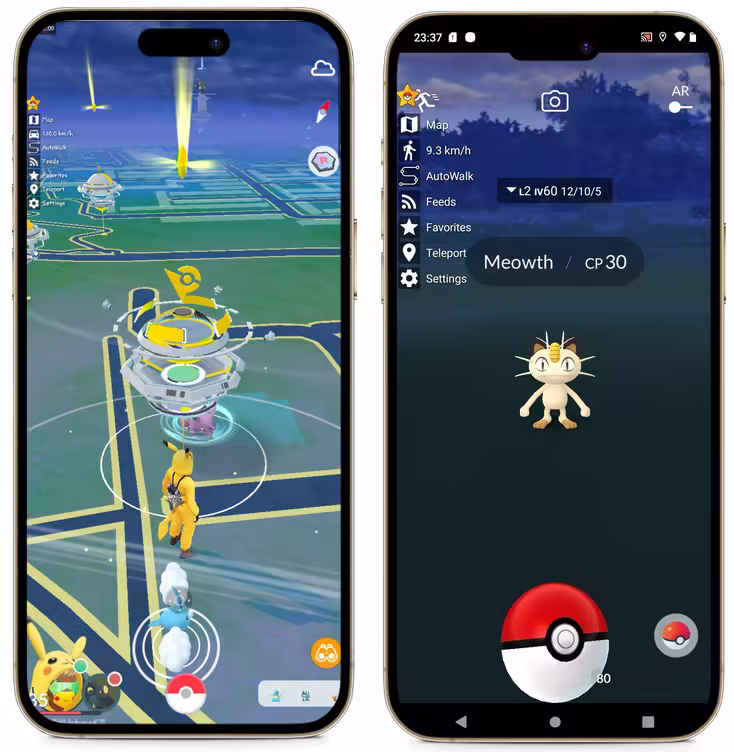pgsharp joystick for pokemon go