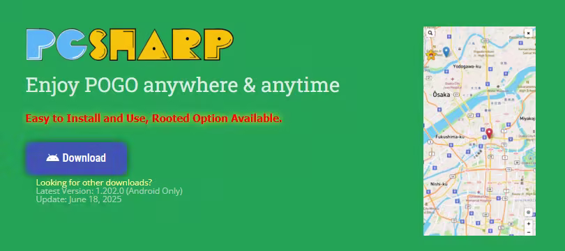 pgsharp pokemon go mod