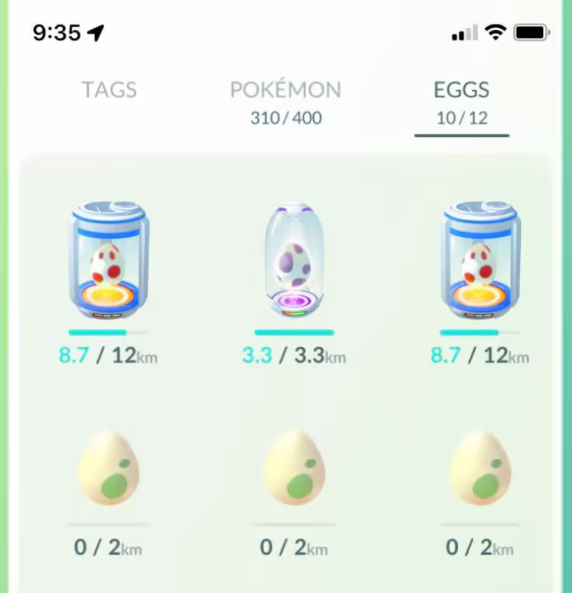pokemon go egg stuck