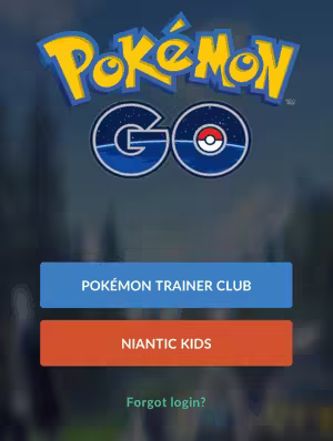 pokemon go cant sign in with google and apple account