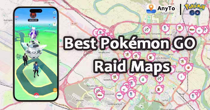 pokemon go Raid map