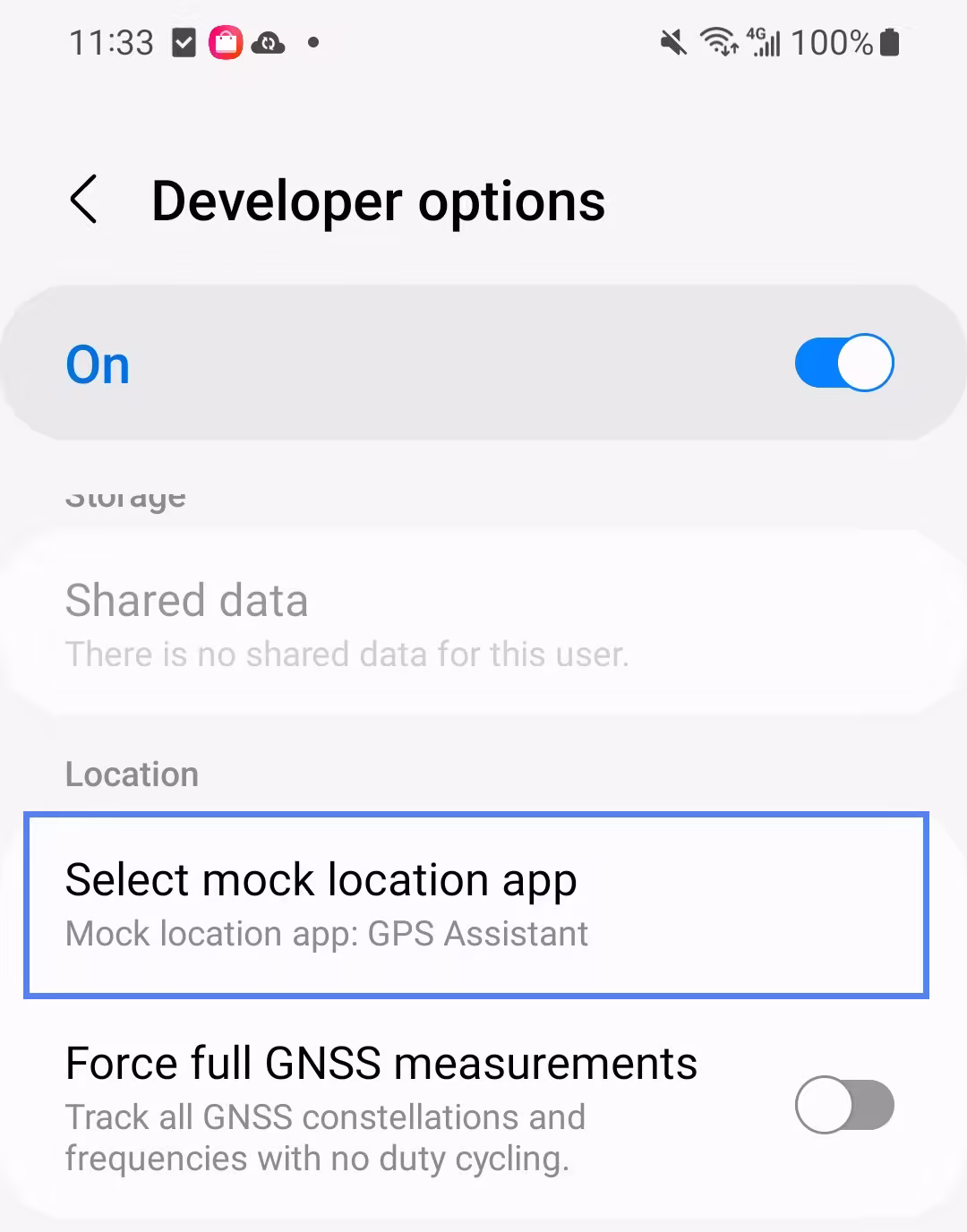 select mock location app
