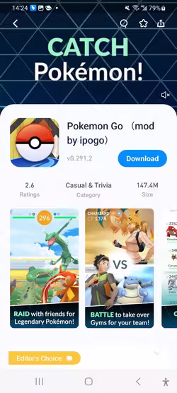 tutuapp for android pokemon go