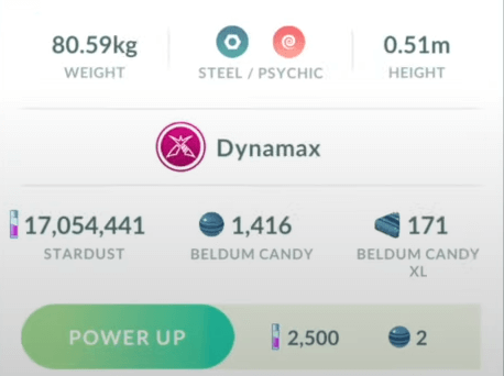 open dynamax menu