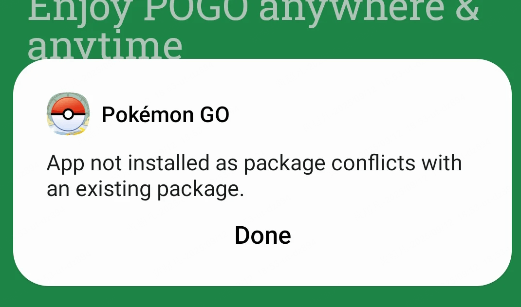 pgsharp not installed