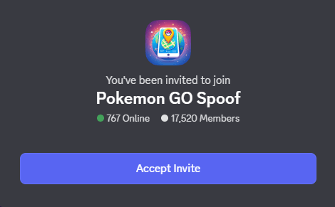 pokemon go spoof discord