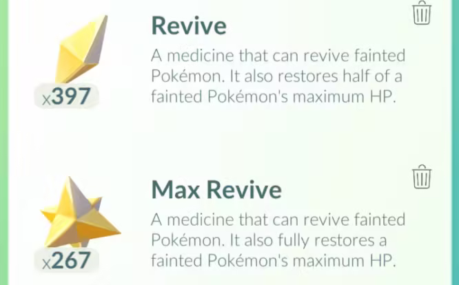 revive vs max revive