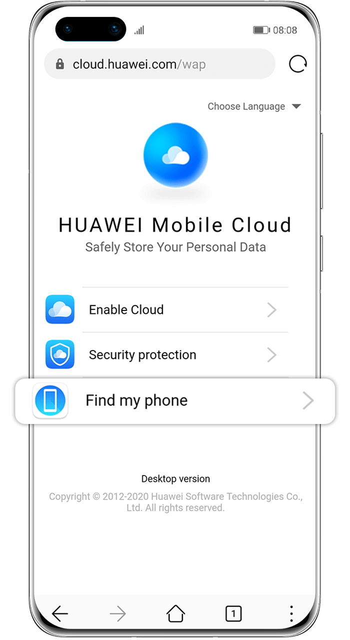 HUAWEI Find My Phone