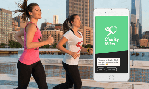Charity Miles تنزيل تطبيق الربح من المشي