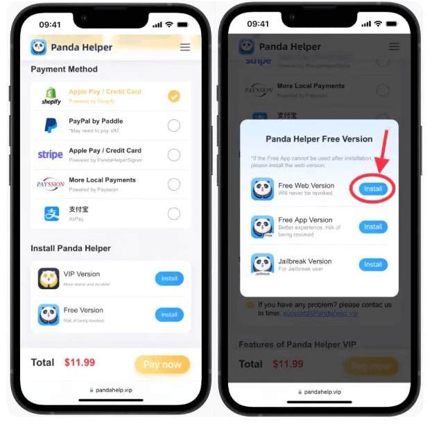 تنزيل وتثبيت Panda Helper