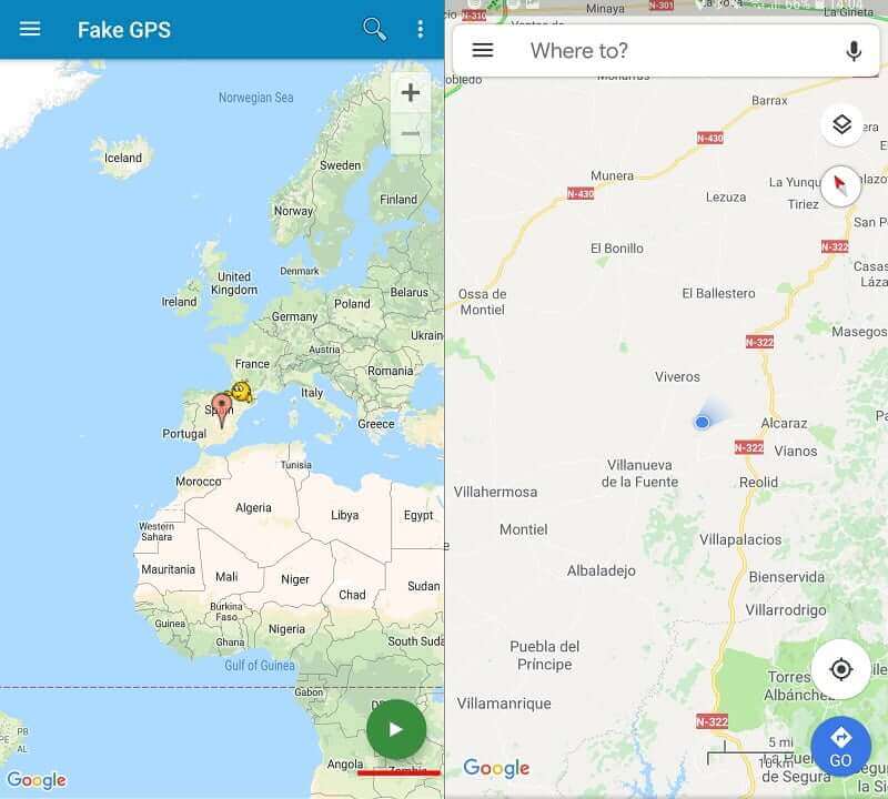 Fake GPS Location Lexa