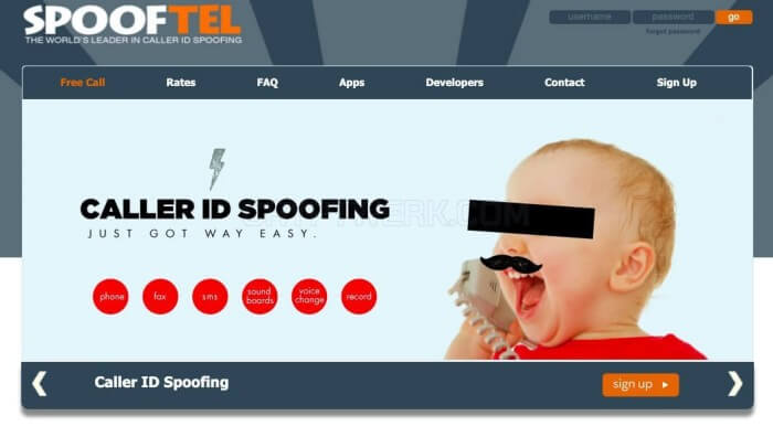 SpoofTel تقدم خدمة انتحال هوية المتصل