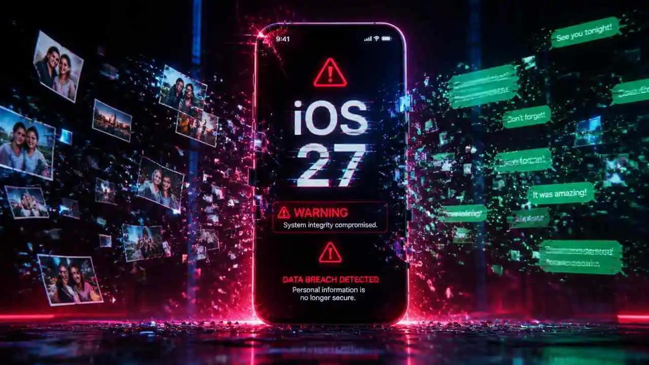 كيفية استرجاع البيانات المفقودة بعد الرجوع من iOS 27 Beta إلى iOS 26