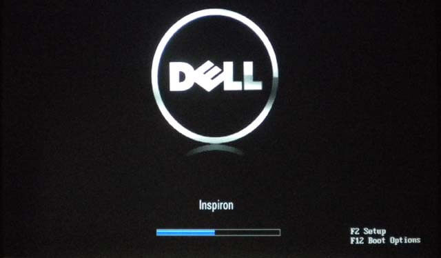 التمهيد من Dell مع F12