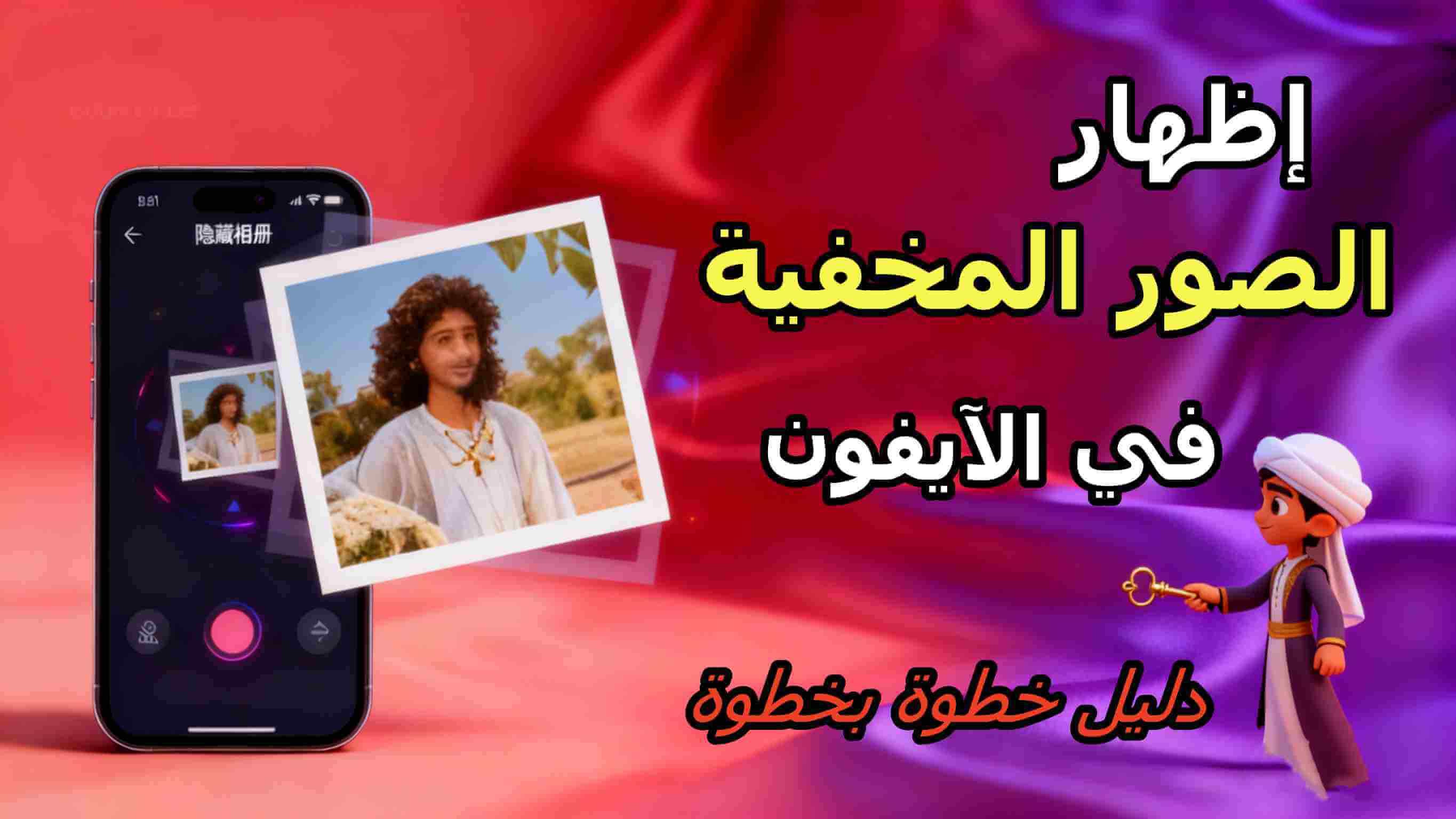 إظهار الصور المخفية في الآيفون
