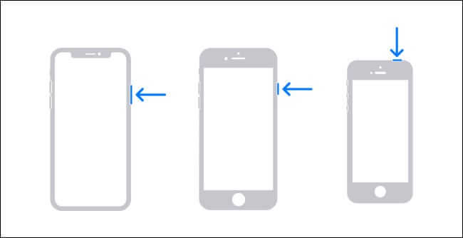 قم بإيقاف تشغيل جهاز iPhone الخاص بك وإعادة تشغيله