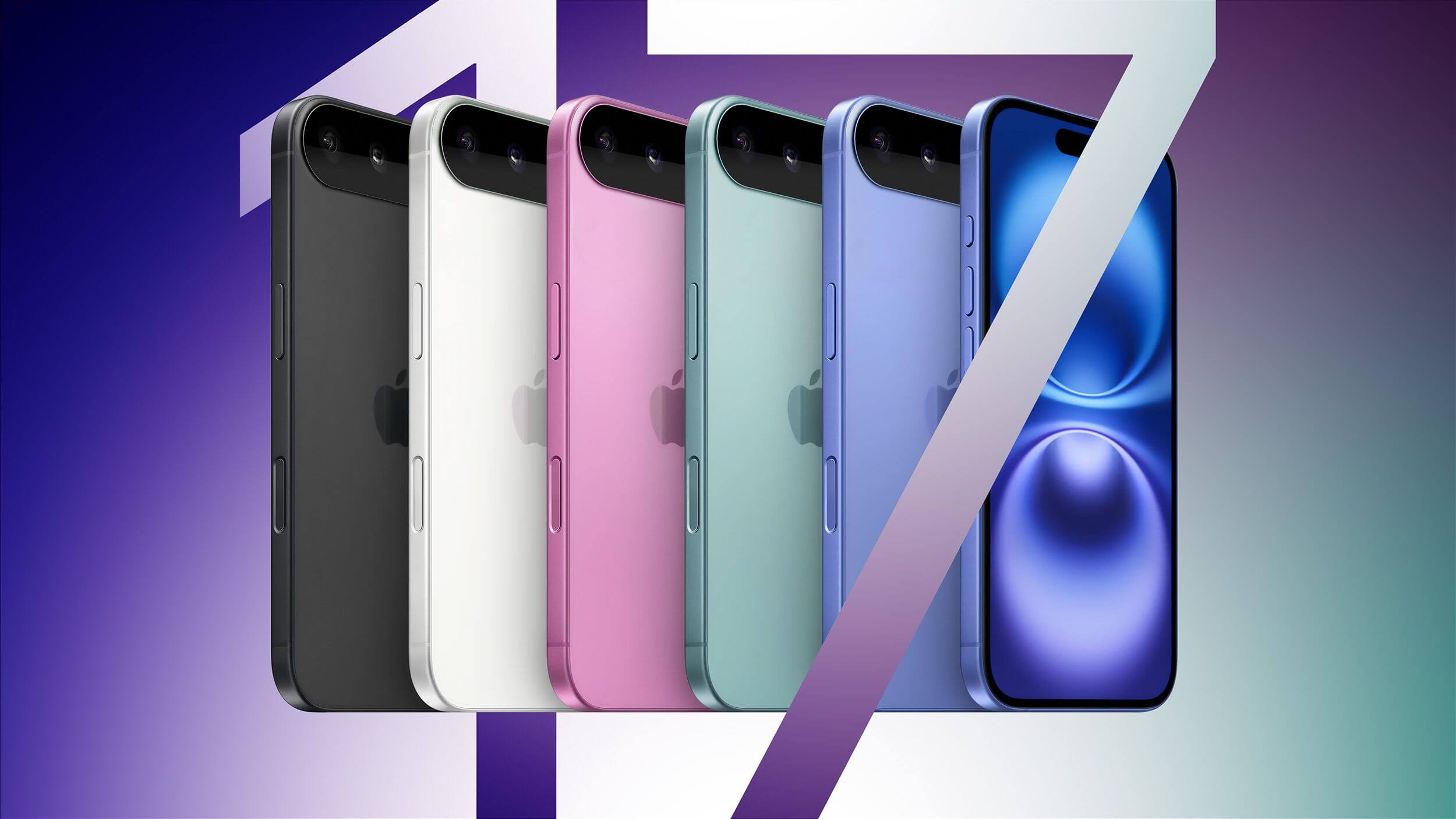 تغييرات لون iPhone 17