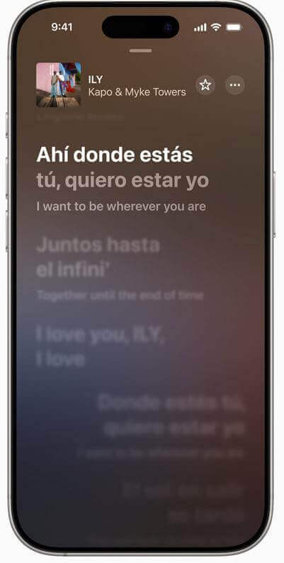 ميزات جديدة في Apple Music لنظام iOS 26