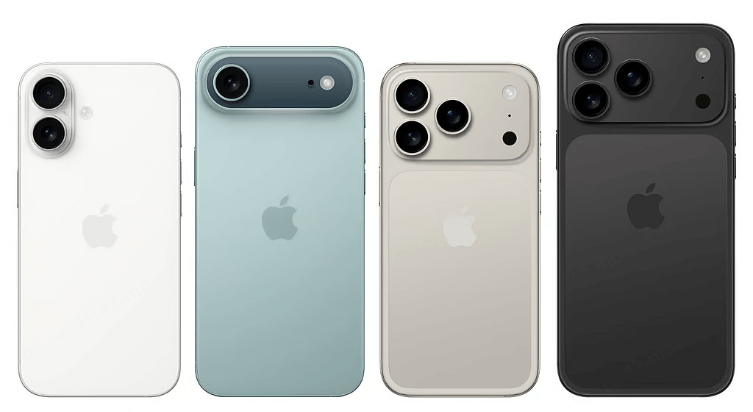 مظهر كاميرا iPhone 17
