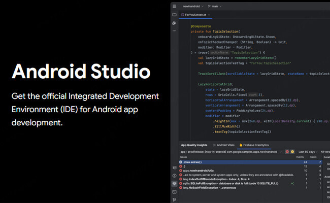 محاكي اندرويد للماك Android Studio